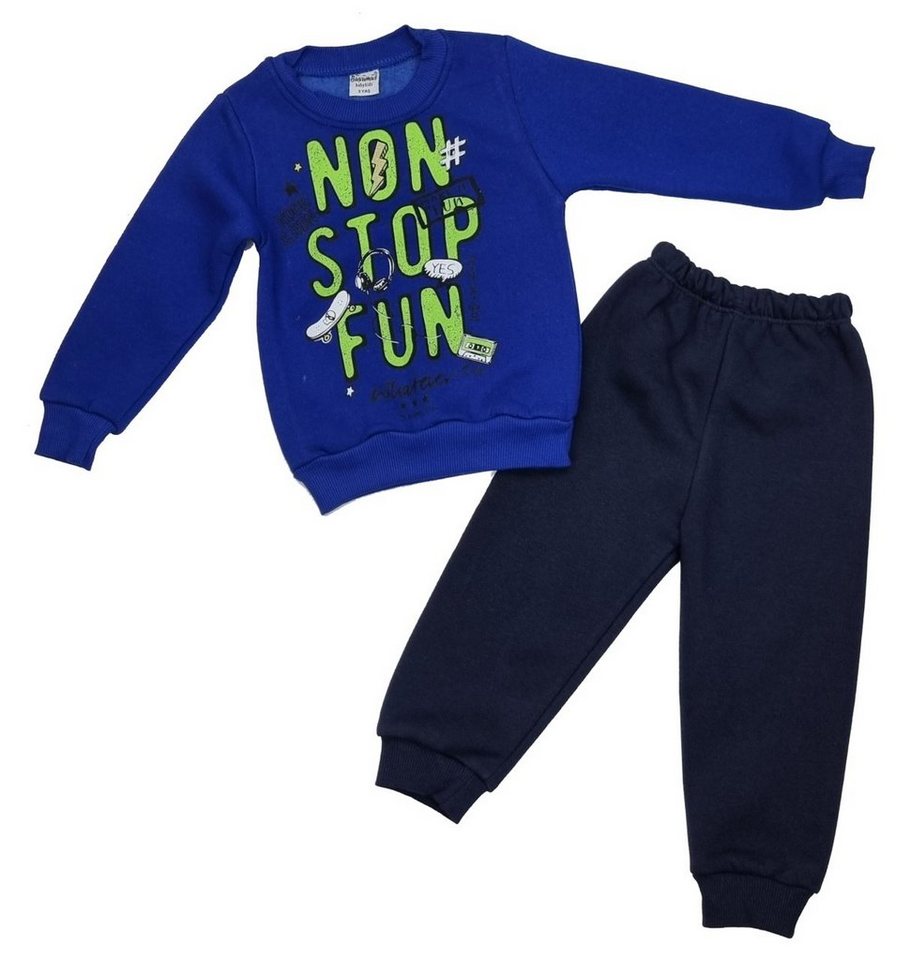 Fashion Boy Sweatanzug Sweatanzug Freizeitanzug Jogginganzug Jungen/Mädchen KS5043 Fashion Boy Sweatanzug Sweatanzug Freizeitanzug Jogginganzug Jungen/Mädchen KS5043 von Fashion Boy