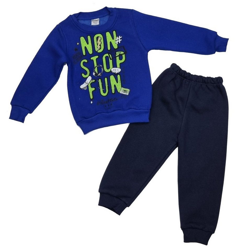 Fashion Boy Sweatanzug Sweatanzug Freizeitanzug Jogginganzug Jungen/Mädchen KS5043 von Fashion Boy