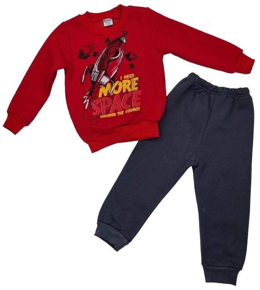 Fashion Boy Sweatanzug Sweatanzug Freizeitanzug Jogginganzug Jungen/Mädchen KS5045 Fashion Boy Sweatanzug Sweatanzug Freizeitanzug Jogginganzug Jungen/Mädchen KS5045 von Fashion Boy