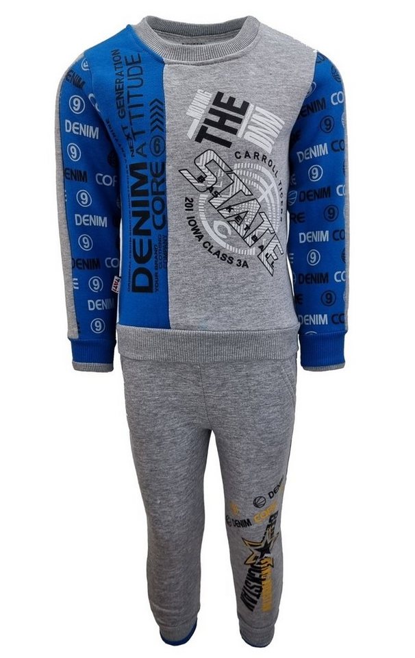 Fashion Boy Sweatanzug Sweatanzug Freizeitanzug Jogginganzug Jungen JFT2521 von Fashion Boy