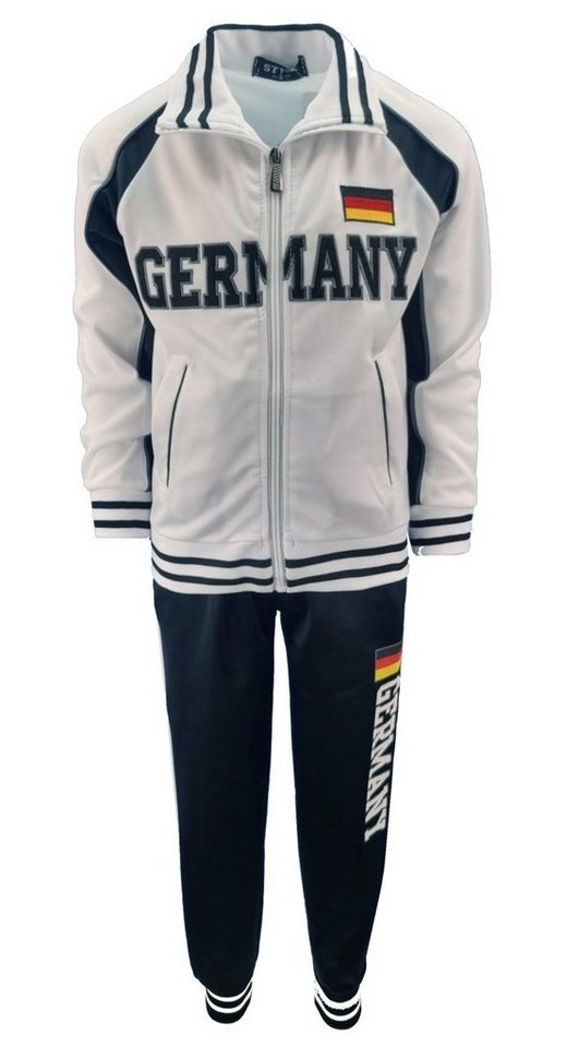 Fashion Boy Trainingsanzug Trainingsanzug Deutschland Sportanzug Freizeitanzug Germany, JF560 von Fashion Boy