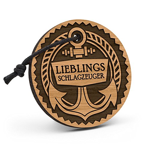Fashionalarm Schlüsselanhänger Anker Tau Lieblingsschlagzeuger aus Holz mit Gravur | Geburtstag Geschenk Idee für Schlagzeuger Musiker Drummer Fashionalarm Schlüsselanhänger Anker Tau Lieblingsschlagzeuger aus Holz mit Gravur | Geburtstag Geschenk Idee für Schlagzeuger Musiker Drummer von Fashionalarm