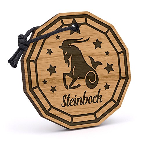 Fashionalarm Schlüsselanhänger Steinbock aus Holz mit Gravur | Geburtstag Geschenk Idee Sternzeichen Tierkreiszeichen Horoskop Dezember Januar Fashionalarm Schlüsselanhänger Steinbock aus Holz mit Gravur | Geburtstag Geschenk Idee Sternzeichen Tierkreiszeichen Horoskop Dezember Januar von Fashionalarm