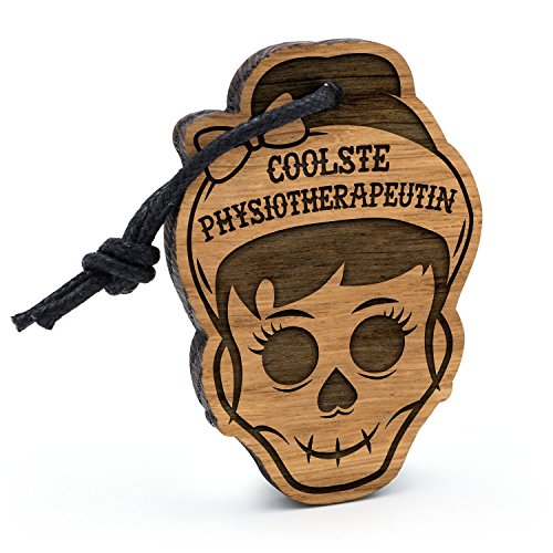 Fashionalarm Schlüsselanhänger Totenkopf Coolste Physiotherapeutin aus Holz mit Gravur | Geschenk Idee Physiotherapie Beruf Job Arbeit Fashionalarm Schlüsselanhänger Totenkopf Coolste Physiotherapeutin aus Holz mit Gravur | Geschenk Idee Physiotherapie Beruf Job Arbeit von Fashionalarm