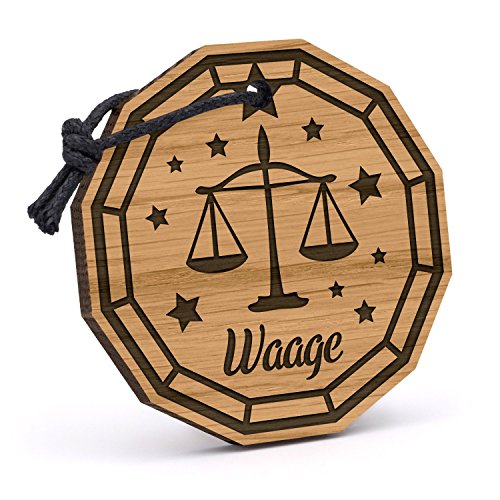 Fashionalarm Schlüsselanhänger Waage aus Holz mit Gravur | Geburtstag Geschenk Idee Sternzeichen Tierkreiszeichen Horoskop September Oktober Fashionalarm Schlüsselanhänger Waage aus Holz mit Gravur | Geburtstag Geschenk Idee Sternzeichen Tierkreiszeichen Horoskop September Oktober von Fashionalarm