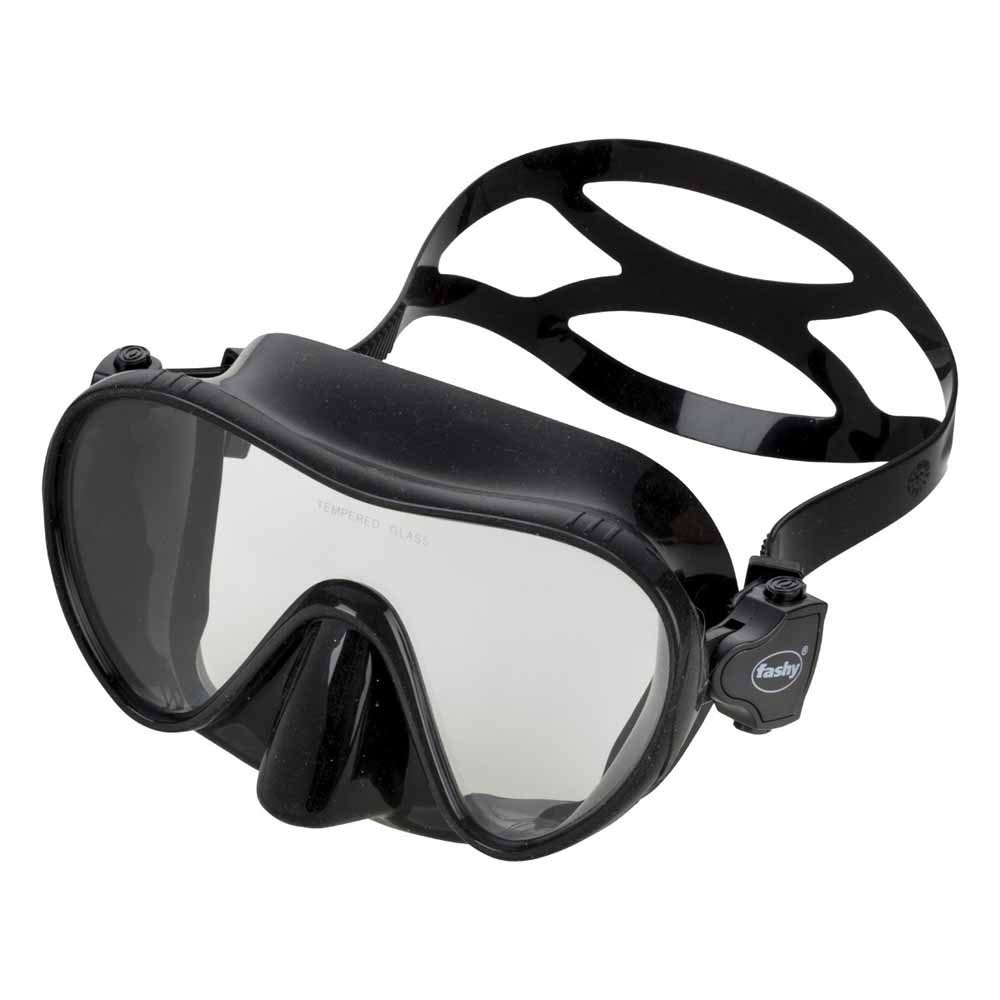 Fashy Adventure Iii Diving Mask Schwarz L von Fashy