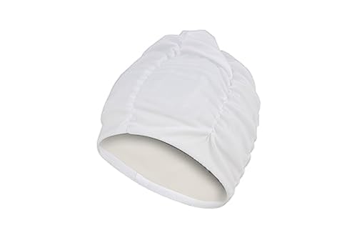 Fashy Damen Látková koupací čepice Diese Stoffbadehaube mit Folieninnenhaube h lt Ihr Haar trocken und l sst keine Sonnenstrahlen dur, Weiß, Einheitsgröße EU Fashy Damen Látková koupací čepice Diese Stoffbadehaube mit Folieninnenhaube h lt Ihr Haar trocken und l sst keine Sonnenstrahlen dur, Weiß, Einheitsgröße EU von Fashy