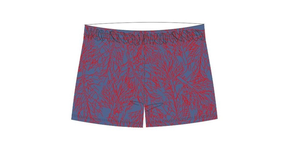 Fashy Badeshorts Beachshort blue/red floral Fashy Badeshorts Beachshort blue/red floral von Fashy