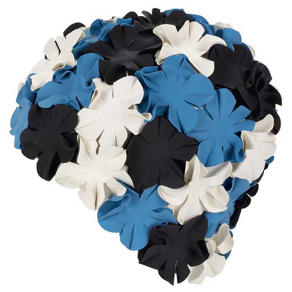 Fashy Rubber Flower Cap Blau von Fashy