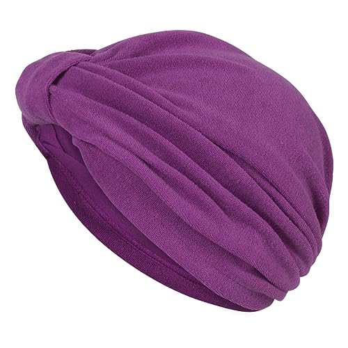 Fashy Damen Après- & Saunahaube aus Frottee, Fuchsia von Fashy