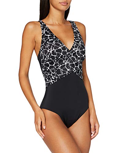 Fashy Damen Badeanzug, Mehrfarbig Gemustert, 44C Fashy Damen Badeanzug, Mehrfarbig Gemustert, 44C von Fashy