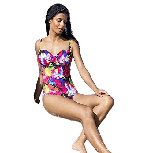 Fashy Damen Badeanzug, Mehrfarbig Gemustert, 44C Fashy Damen Badeanzug, Mehrfarbig Gemustert, 44C von Fashy