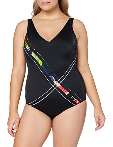 Fashy Damen Badeanzug, Mehrfarbig Gemustert, 44D Fashy Damen Badeanzug, Mehrfarbig Gemustert, 44D von Fashy