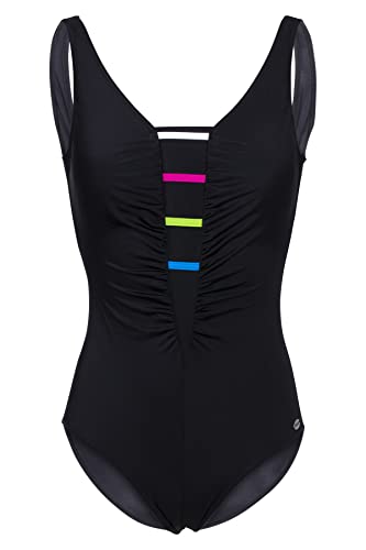 Fashy Damen Badeanzug, Mehrfarbig Gemustert, 46E Fashy Damen Badeanzug, Mehrfarbig Gemustert, 46E von Fashy