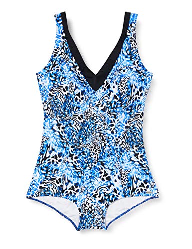 Fashy Damen Badeanzug, Mehrfarbig Gemustert, 50D Fashy Damen Badeanzug, Mehrfarbig Gemustert, 50D von Fashy
