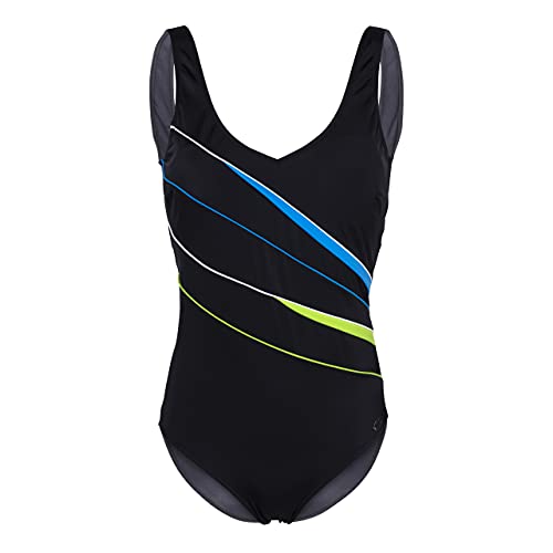 Fashy Damen Badeanzug, blau, 50D Fashy Damen Badeanzug, blau, 50D von Fashy