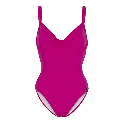 Fashy Damen Badedragt Badeanzug, Rosa, 42C EU von Fashy