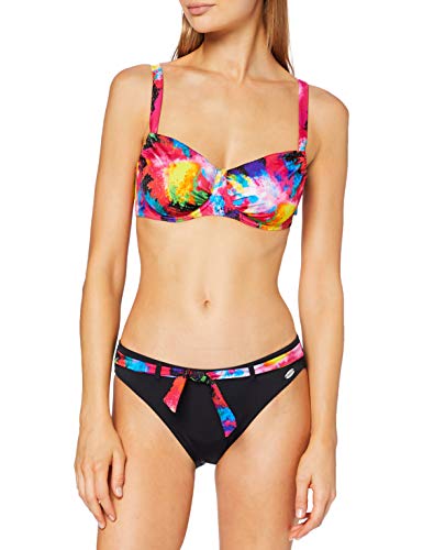 Fashy Damen Bikini, Mehrfarbig Gemustert, 44C Fashy Damen Bikini, Mehrfarbig Gemustert, 44C von Fashy