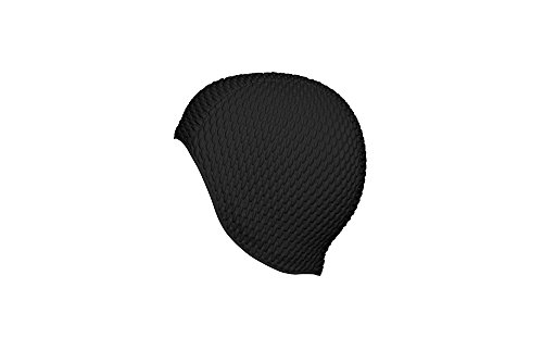 Fashy Damen luftgefüllte Badehaube, Schwarz, Einheitsgröße EU Fashy Damen luftgefüllte Badehaube, Schwarz, Einheitsgröße EU von Fashy
