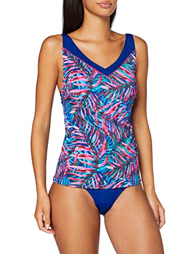 Fashy Damen Tankini, Mehrfarbig Gemustert, 42C von Fashy