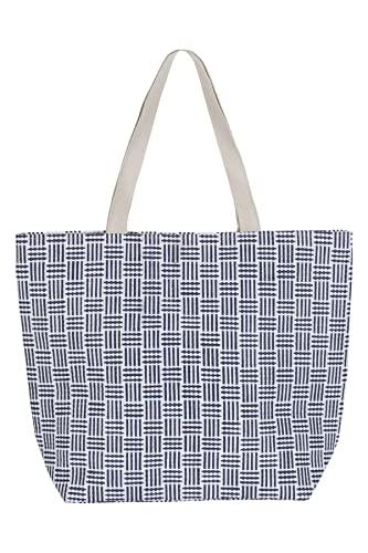 Fashy Strandtasche aus Papierstroh Feliz, blau-weiß, 50x40 cm Fashy Strandtasche aus Papierstroh Feliz, blau-weiß, 50x40 cm von Fashy