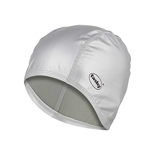 Fashy Uni Badehaube PU-Lycra, Silber, 3059 Fashy Uni Badehaube PU-Lycra, Silber, 3059 von Fashy