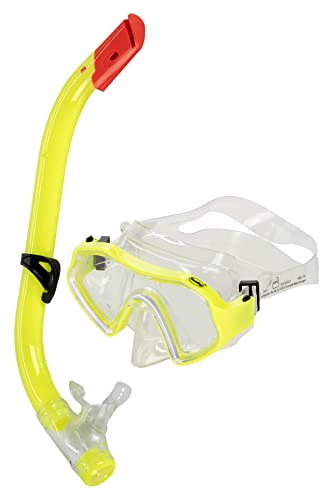 Fashy Schnorchel-Set Basic, Gelb-Transparent, Größe S, 8887 Fashy Schnorchel-Set Basic, Gelb-Transparent, Größe S, 8887 von Fashy