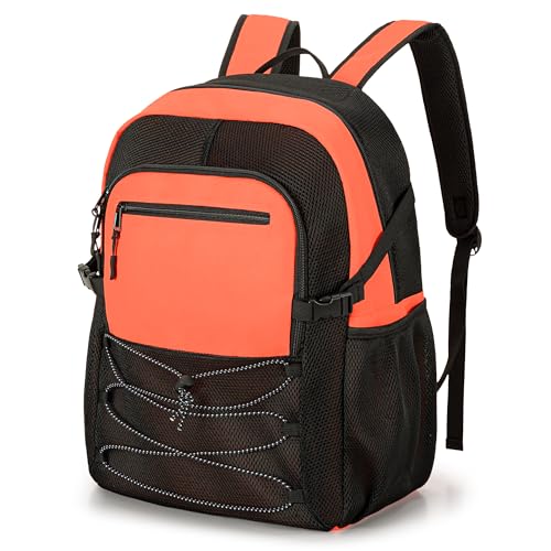 Fasrom Strandtasche xxl Familie Strand Rucksack Badetasche Damen Herren Strandtasche Wasserdicht Groß Orange Fasrom Strandtasche xxl Familie Strand Rucksack Badetasche Damen Herren Strandtasche Wasserdicht Groß Orange von Fasrom