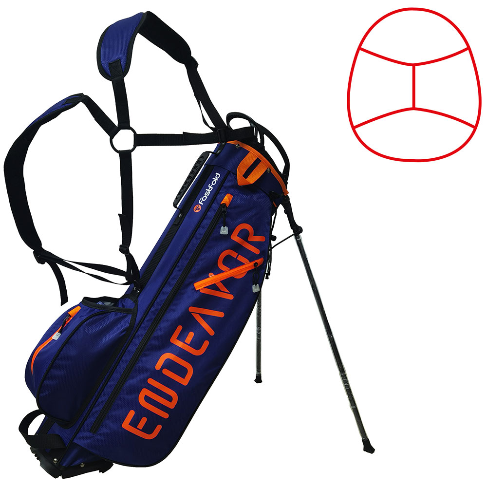 'Fast Fold Endeavor 7" Standbag navy/orange' 'Fast Fold Endeavor 7" Standbag navy/orange' von FastFold