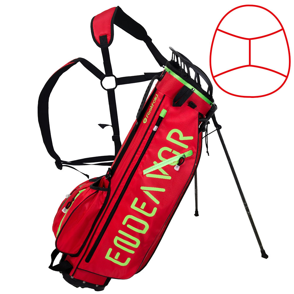 'Fast Fold Endeavor 7" Standbag rot/grün' 'Fast Fold Endeavor 7" Standbag rot/grün' von FastFold