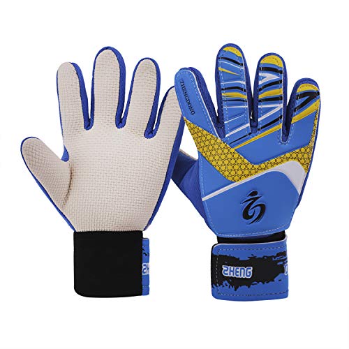 Faxianther Fußball Torwarthandschuhe Kinder Jungen Mädchen Langlebigkeit Komfort Fußballhandschuhe Torwart Fußball Sport Handschuhe Sport Fingerhandschuhe mit rutschfeste Handflächen Faxianther Fußball Torwarthandschuhe Kinder Jungen Mädchen Langlebigkeit Komfort Fußballhandschuhe Torwart Fußball Sport Handschuhe Sport Fingerhandschuhe mit rutschfeste Handflächen von Faxianther