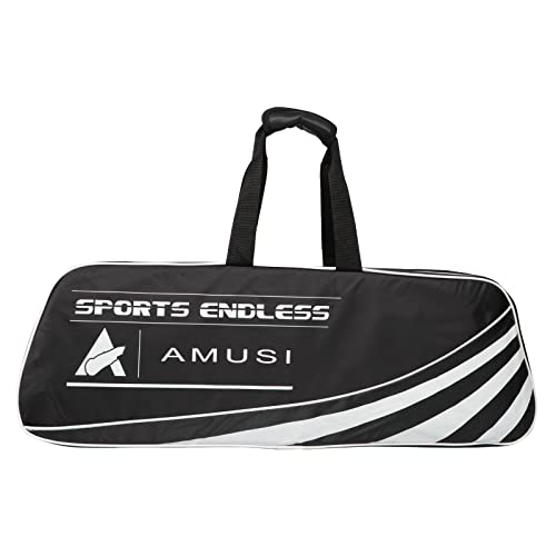 Faxianther Wasserdicht Badminton-Schläger-Set für 2-4 Spieler Badminton Tasche Tragbare Squashtasche Schlägertasche Tennistasche Team Tennis Tasche Schläger Bag Sporttasche 74CM X 27CM X 8CM von Faxianther