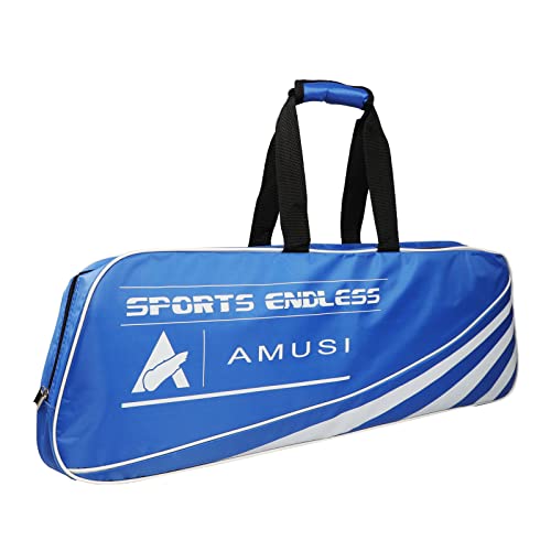 Faxianther Wasserdicht Badminton-Schläger-Set für 2-4 Spieler Badminton Tasche Tragbare Squashtasche Schlägertasche Tennistasche Team Tennis Tasche Schläger Bag Sporttasche 74CM X 27CM X 8CM von Faxianther