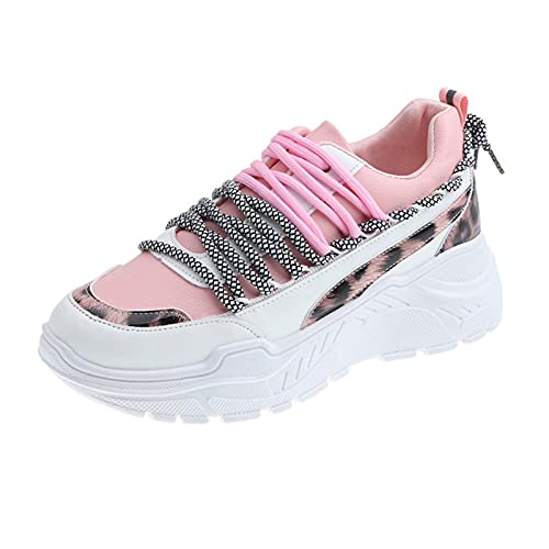Faxkjeuls Frühling atmungsaktive Frauen Freizeitschuhe Bequeme Plateauschuhe Frau Leopard Print Damen Turnschuhe Sneakers Pink 37 Faxkjeuls Frühling atmungsaktive Frauen Freizeitschuhe Bequeme Plateauschuhe Frau Leopard Print Damen Turnschuhe Sneakers Pink 37 von Faxkjeuls