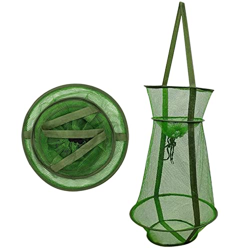 Faltbarer Fischkäfig/Fischernetz/Fischkorb/Fischtasche Garnelenkorb für Köder Krebse Fisch Krabben Fisch Garnelen,Faltbare Fischnetzfalle Faltbarer Fischkäfig/Fischernetz/Fischkorb/Fischtasche Garnelenkorb für Köder Krebse Fisch Krabben Fisch Garnelen,Faltbare Fischnetzfalle von Fayvosiue