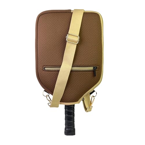 Pickleballs-Tasche für Damen und Herren, Pickleballs-Hülle, verstellbare Pickleballs, Paddelschlinge, Tasche, Pickleballs, Paddel, Schultertasche von Fazvncv