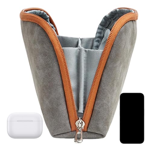 Aufbewahrungstasche für digitales Zubehör, Reisekabel-Organizer, Ladebank, Reisetasche, Handy-Organizer-Tasche, Kopfhörer-Aufbewahrungstasche, kompakte Reise-Gadget-Tasche, Bank-Reisetasche für von Fbinys