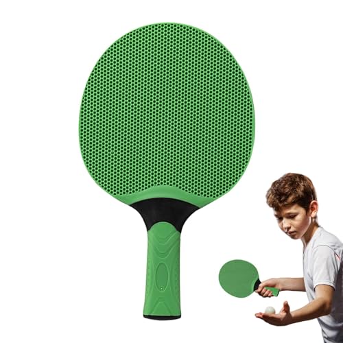 Gummi-Tischtennisschläger, Tischtennisschläger, Indoor-Outdoor-Schläger, professionelles Pong-Paddel, Tischtennis-Sportausrüstung, Kinder-Tischtennisschläger, Erwachsenen-Tischtennisschläger von Fbinys