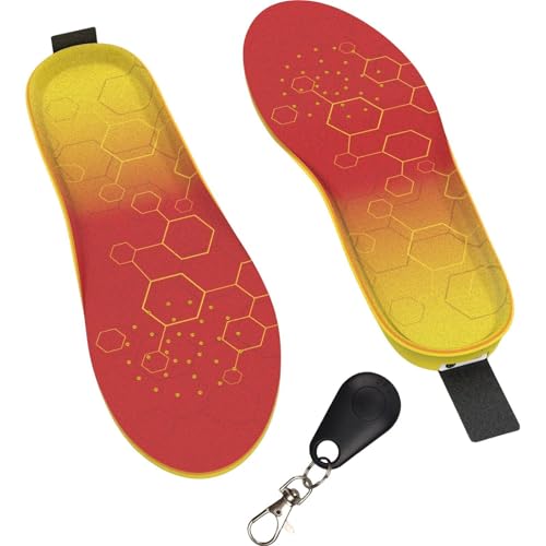 Heating Insole for Women, Electric Foot Warmers, 3 Modes Heating Insole, Rechargeable Heating Insole, Rechargeable Foot Warmers, Adjustable Heating Pads, Feet Warmer Pads, Heating Insole for Men, von Fbinys