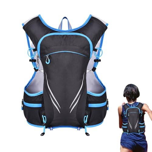 Men’s Lightweight Vest Bag, Vest Bag for Men, Lightweight Vest Bag for Sports, Outdoor Sports Chest Bag for Men, Large Capacity Vest Bag with Safety Reflective Strip for Workout von Fbinys