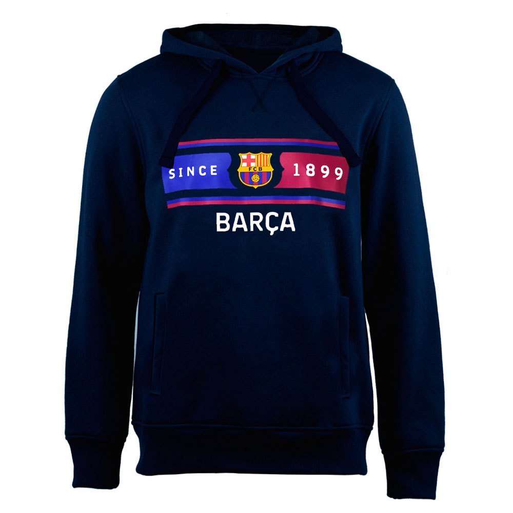 Fc Barcelona Badge Hoodie Blau 2XL von Fc Barcelona