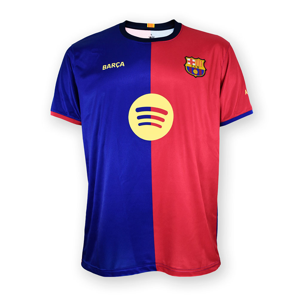 Fc Barcelona Fc Barcelona 24/25 Short Sleeve T-shirt Home Rot M von Fc Barcelona