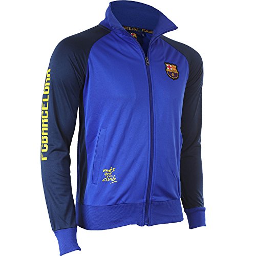 Trainingsjacke mit Reißverschluss Barcelona, offizielle Kollektion von FC Barcelona, Kindergröße, für Jungen 8 Jahre blau Trainingsjacke mit Reißverschluss Barcelona, offizielle Kollektion von FC Barcelona, Kindergröße, für Jungen 8 Jahre blau von Fc Barcelone