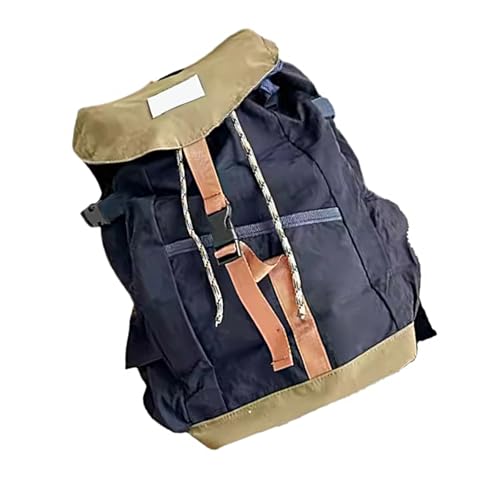 Fcnjsao Reiserucksack Retro Stil Lässiger Tagesrucksack Großer Rucksack Kletterrucksack Für Studenten Und Teenager von Fcnjsao