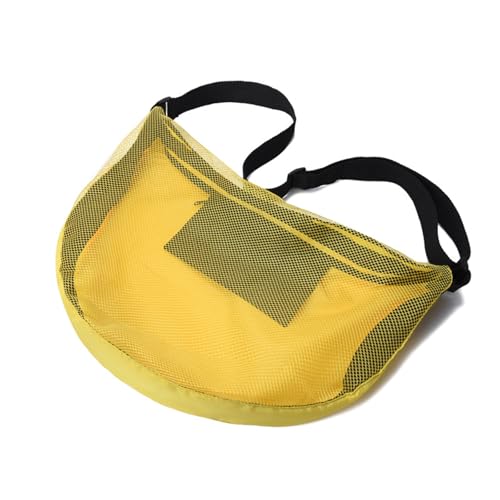 Fcnjsao Sportausrüstungstasche Mit Reißverschlusstasche Für Volleyball Fußball Basketball Fußball Netztasche Verstellbare Basketballtasche von Fcnjsao