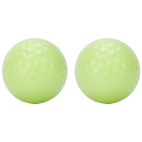 Fcuajdkq 2 -Golfbälle, Ultrahelles Leuchten, der Langlebige, Dunkel Leuchtende Golfball Benötigt Nur UV-Licht von Fcuajdkq