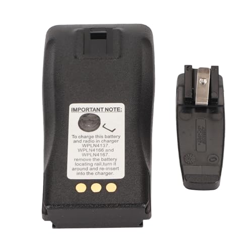 Fdit Walkie-Talkie-Batteriegehäuse, Robust und mit Rückclip, DEP450 EP450 DP1400 PR400 CP140 CP040 CP200 CP180 GP3188 usw. für 6 AA-Batterien von Fdit