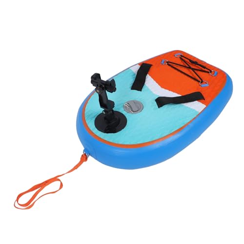 Großes Schwimm-Kickboard mit Verstellbarem Handyhalter, Faltbar für Schwimmbäder und Windige Flüsse von Fdit