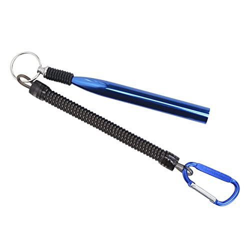 Wacky Worm Rig Tool mit 100 O-Ringen – Praktisches Gummiköder-Werkzeug Zum Einfachen Köderbinden für Angler (Blue) von Fdit