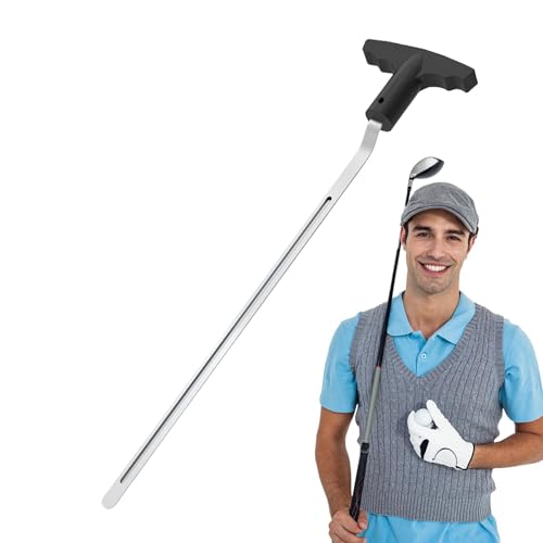 Fecfucy Werkzeug zum Entfernen des Golfschlägergriffs,Werkzeug zum Entfernen des Golfschlägergriffs - V-Groove-Golfgriff-Entferner - V-Groove Grip Remover Saver, 15-Zoll-Griffentfernungswerkzeug für von Fecfucy